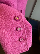 Load image into Gallery viewer, Chanel Size S/M Pink Wool 2 Piece Coat Dress

