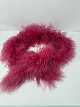 Load image into Gallery viewer, Moschino Fuschia Mongolian Lam Fur Wrap
