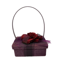 Load image into Gallery viewer, Moschino Pink Velvet Flower 2000 Box Bag
