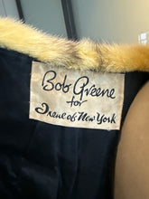 Load image into Gallery viewer, Bob Greene for Irene of New York Leather &amp; Fur Vest
