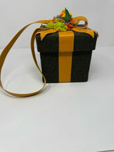Load image into Gallery viewer, Moschino Tweed Leather Box Bag  Purse
