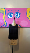 Load image into Gallery viewer, Sonia Rykiel Size 44 Black Acetate Blend Blouse
