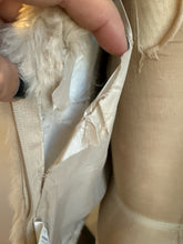 Load image into Gallery viewer, Izzue Size XS Cream Angora Funnel Neck Vest

