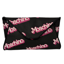 Load image into Gallery viewer, Moschino Pink &amp; Black Barbie Shoulder Bag / Clutch
