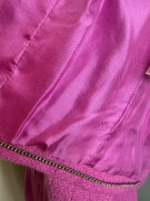 Load image into Gallery viewer, Chanel Size S/M Pink Wool 2 Piece Coat Dress
