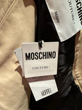 Load image into Gallery viewer, Moschino Green &amp; Ivory Leather Million Dollar Skirt
