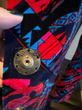 Load image into Gallery viewer, Versace Collection Size 42 Black &amp; Pink Wool &amp; Velvet Funnel Neck Coat
