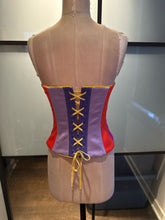Load image into Gallery viewer, Moschino Size 6 Rainbow Striped Bustier Corset NWT
