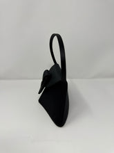 Load image into Gallery viewer, Christian Lacroix Black Silk Satin Evening Bag
