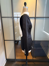 Load image into Gallery viewer, LaQuan Smith Size XS Black &amp; White Tuxedo Dress NWT
