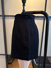 Load image into Gallery viewer, Moschino Cheap &amp; Chic Black Wool High Waist Shorts
