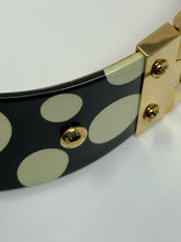 Load image into Gallery viewer, Louis Vuitton x Yayoi Kusama Black &amp; White Polka Dot Peter Pan Collar Choker
