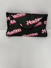 Load image into Gallery viewer, Moschino Pink &amp; Black Barbie Shoulder Bag / Clutch
