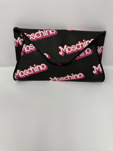 Moschino Pink & Black Barbie Shoulder Bag / Clutch