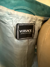 Load image into Gallery viewer, Versus Versace Teal Blue Suede Vest
