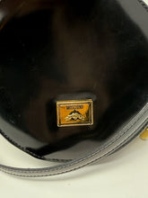 Load image into Gallery viewer, Moschino Black &amp; Red Heart Circle Crossbody Bag
