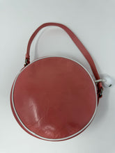 Load image into Gallery viewer, Moschino Peach and White Daisy Circle Bag
