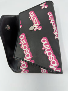 Moschino Pink & Black Barbie Shoulder Bag / Clutch
