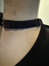 Load image into Gallery viewer, Moschino Black Wool V-Neck Tuxedo Bow Knit Sweater
