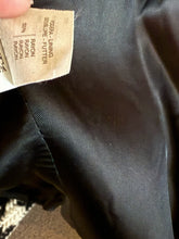 Load image into Gallery viewer, Moschino Cheap &amp; Chic  Black White Question Mark Wool &amp; Mohair Jacket
