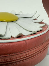 Load image into Gallery viewer, Moschino Peach and White Daisy Circle Bag
