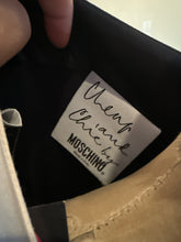 Load image into Gallery viewer, Moschino Cheap &amp; Chic Size 8 Black &amp; Ivory Puppy Dog Dress
