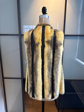 Load image into Gallery viewer, Bob Greene for Irene of New York Leather &amp; Fur Vest
