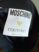 Load image into Gallery viewer, Moschino Couture Black Fringe Pencil Skirt
