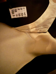 Moschino Cheap & Chic Harlequin Black & Ivory Tassel Vest