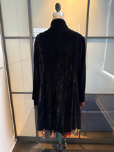 Load image into Gallery viewer, Bakesha Black Crushed Velvet Jacket
