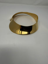 Load image into Gallery viewer, Louis Vuitton Gold Metal Peter Pan Collar Choker Necklace
