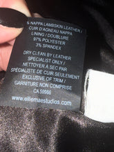 Load image into Gallery viewer, Ellie Mae Black Leather High Waisted Shorts
