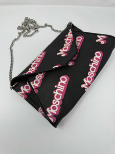 Moschino Pink & Black Barbie Shoulder Bag / Clutch