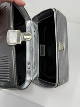 Load image into Gallery viewer, Moschino Silver Leather Lunch Box Bag
