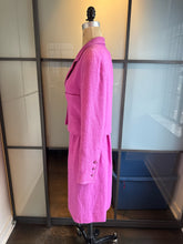 Load image into Gallery viewer, Chanel Size S/M Pink Wool 2 Piece Coat Dress
