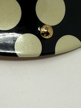 Load image into Gallery viewer, Louis Vuitton x Yayoi Kusama Black &amp; White Polka Dot Peter Pan Collar Choker
