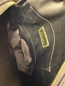 Moschino Brown Round Ribbon Bag Crossbody Purse