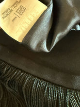 Load image into Gallery viewer, Moschino Couture Black Fringe Pencil Skirt
