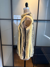 Load image into Gallery viewer, Bob Greene for Irene of New York Leather &amp; Fur Vest
