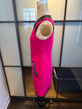 Load image into Gallery viewer, Moschino Pink &amp; Black Wool &amp; Faux Leather Trim Size 4  Dress
