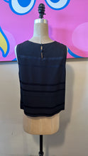 Load image into Gallery viewer, Sonia Rykiel Size 44 Black Acetate Blend Blouse
