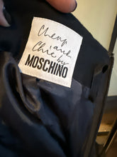 Load image into Gallery viewer, Moschino Cheap &amp; Chic Black Wool High Waist Shorts
