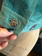 Load image into Gallery viewer, Versus Versace Teal Blue Suede Vest
