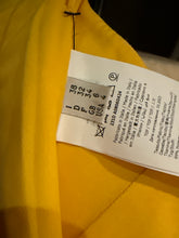 Load image into Gallery viewer, Moschino Size 4 Yellow Lace up Corset
