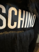 Load image into Gallery viewer, Moschino x H&amp;M Black Faux Fur Coat
