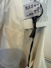 Load image into Gallery viewer, Moschino Size 4 White &amp; Pink Black Bow Ribbon Dress NWT
