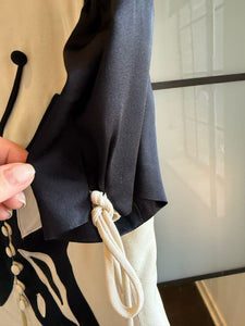 Moschino Cheap & Chic Ivory & Black Butterfly Jacket