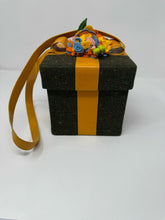 Load image into Gallery viewer, Moschino Tweed Leather Box Bag  Purse
