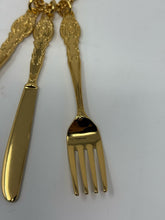Load image into Gallery viewer, Moschino Knife Fork Spoon Utensils Pendent Necklace
