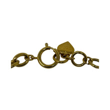 Load image into Gallery viewer, Moschino Gold X O Kisses Hugs Chain Necklace
